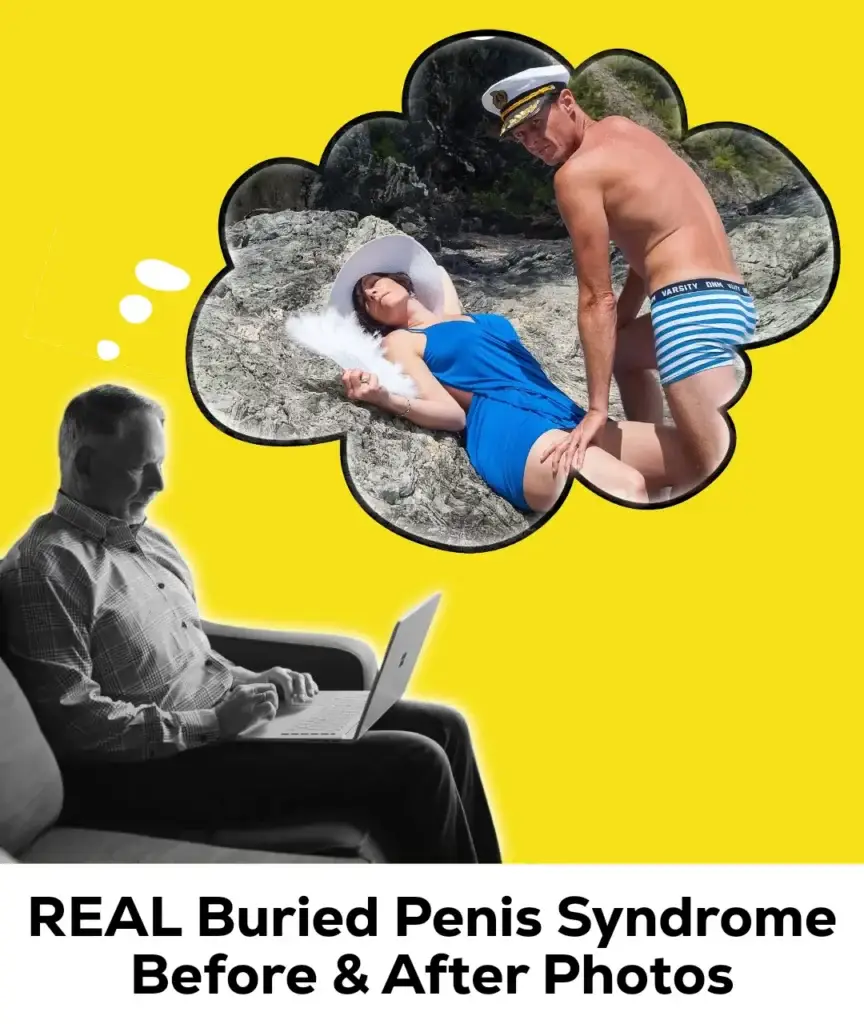 men on beach buried penis syndrome with woman