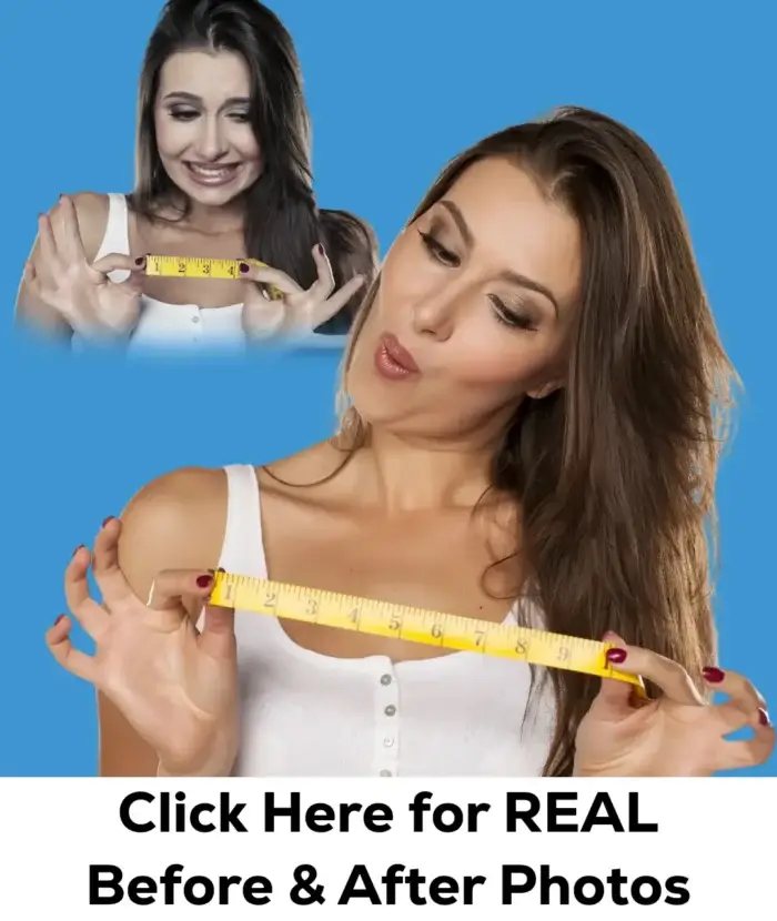 woman with measuring tape man penile length