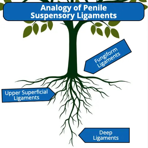 diagram tree suspensory ligaments