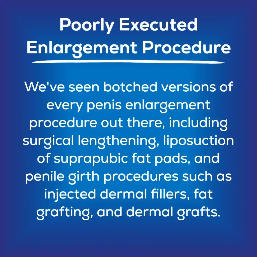 poorly executed enlargement procedure